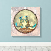 Coyote Crooners Canvas Print キャンバスプリント (インサイチュ (ウッドフロア))