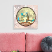 Coyote Crooners Canvas Print キャンバスプリント (インサイチュ (リビング))