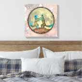 Coyote Crooners Canvas Print キャンバスプリント (インサイチュ (寝室))
