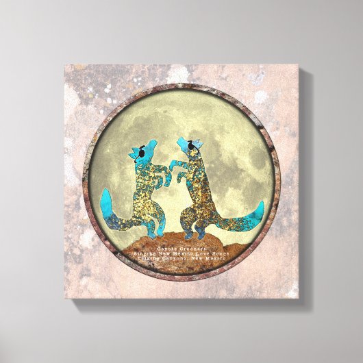 Coyote Crooners Canvas Print キャンバスプリント (正面)