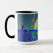 Coyote Crooners Singing New Mexico Love Songs Mug マグカップ (左)