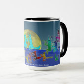 Coyote Crooners Singing New Mexico Love Songs Mug マグカップ (正面右)