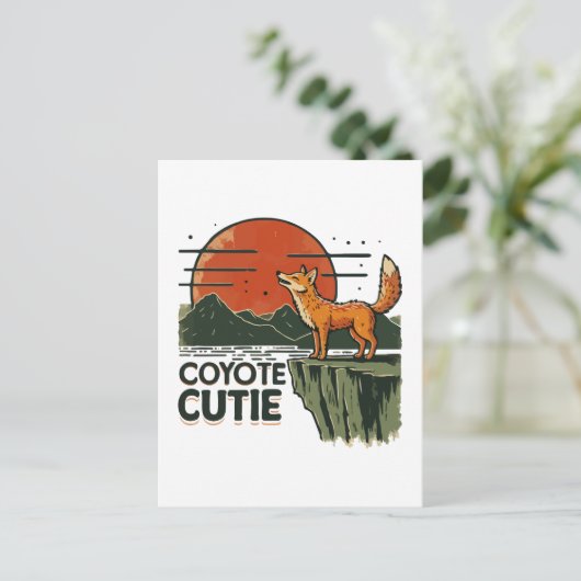 Coyote cutie ポストカード (スタンド正面)