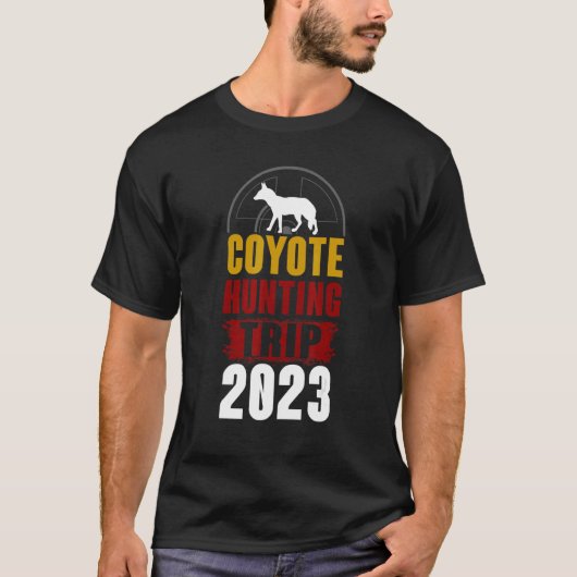 Coyote Hunting Trip 2023 Tシャツ (正面)