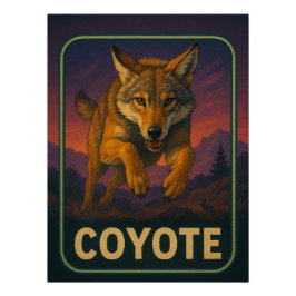 Coyote Poster ポスター