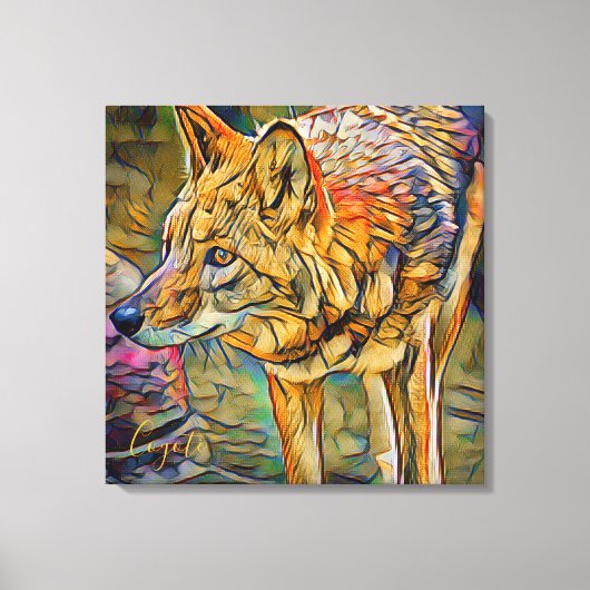 Coyote [Premium Canvas] キャンバスプリント (正面)