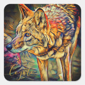 Coyote [Square Seal] スクエアシール (正面)