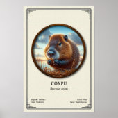 Coypu Zoology Series ポスター (正面)