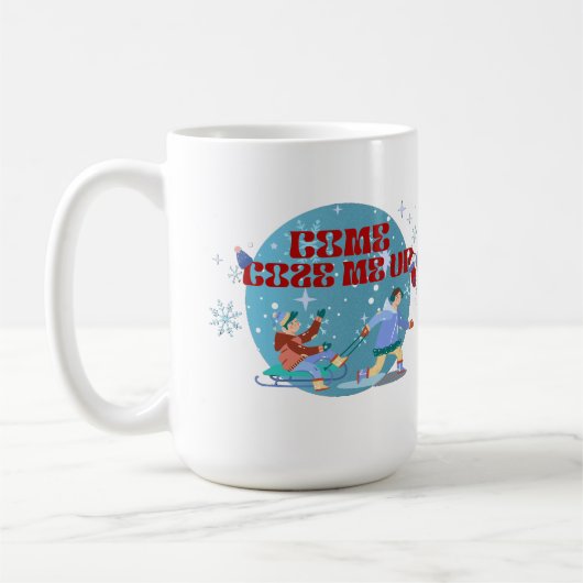 coze me up コーヒーマグカップ (左)