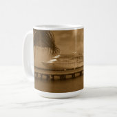 Cozumelでつながれる コーヒーマグカップ (正面左)