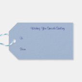 Cozumelでの独立 ギフトタグ (裏面横)