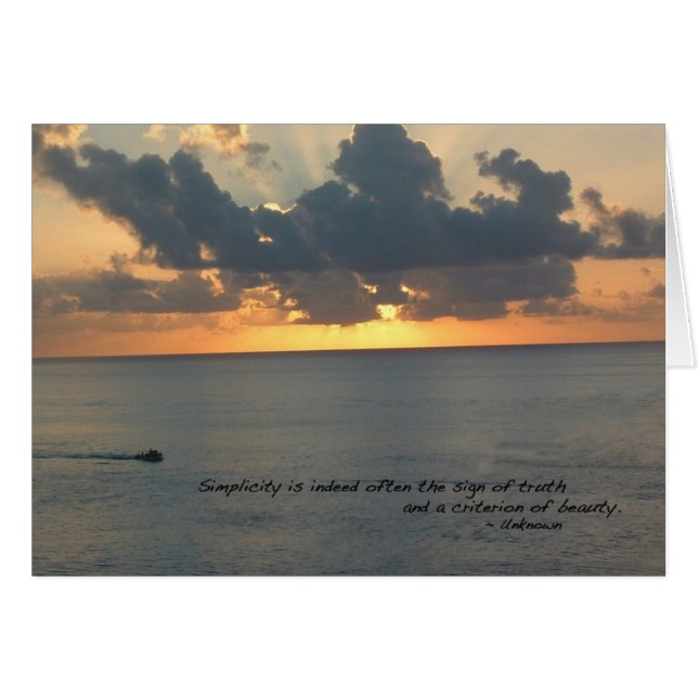 Cozumelの日没 (正面横)