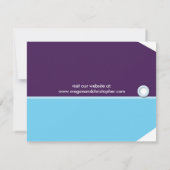 Cozumelの荷物のラベルのセーブ・ザ・デート案内 セーブザデート (裏面)