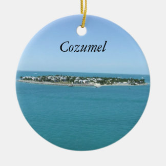 Cozumelの青海原熱帯Ornamement セラミックオーナメント
