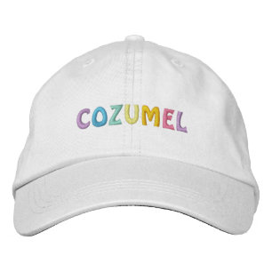 COZUMELキャップ 刺繍入りキャップ