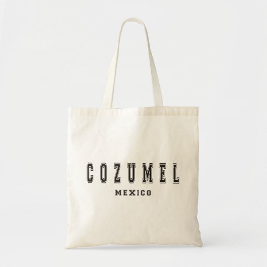 Cozumelメキシコ トートバッグ (正面)