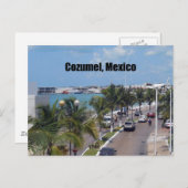 Cozumel、メキシコ ポストカード (正面/裏面)