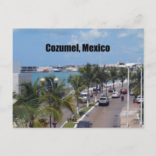 Cozumel、メキシコ ポストカード (正面)