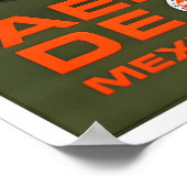 Cozumel Art Mexico Travel Print Vintage Poster ポスター (角)