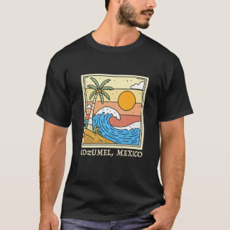 Cozumel Mexico Souvenir Vacation Travel Men Women  Tシャツ