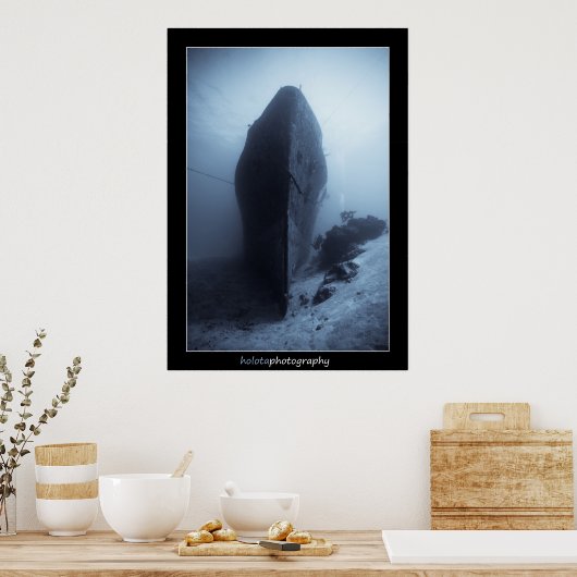 Cozumel - Shipwreck 11-2009 ポスター (キッチン)