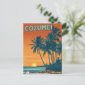 Cozumel vintage ポストカード (スタンド正面)