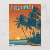 Cozumel vintage ポストカード (正面)