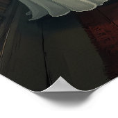 Cozy お洒落's Havenの幽霊読 – 図書館 ポスター (角)