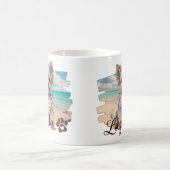 Cozy and Modern Photo and Typography コーヒーマグカップ (中央)