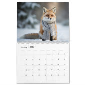 Cozy Animals - Wall Art Calendar カレンダー (1月 2026)