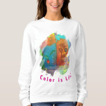 Cozy Artistic Winter Sweatshirt