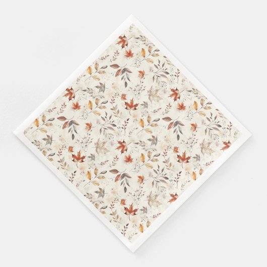 Cozy Autumn Aesthetic Fall Leaves Botanical (コーナー)