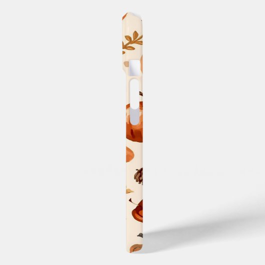 Cozy Autumn Aesthetic Pattern Phone Case Case-Mate iPhoneケース (裏面 / 左)