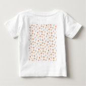 Cozy Autumn Pattern ベビーTシャツ (裏面)