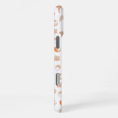 Cozy Autumn Pattern iPhoneケース (右側面)