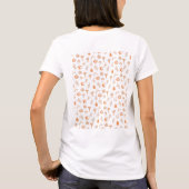 Cozy Autumn Pattern Tシャツ (裏面)