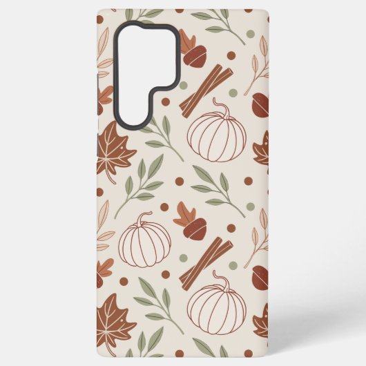 Cozy Autumn Phone Cover Samsung Galaxyケース (裏面)