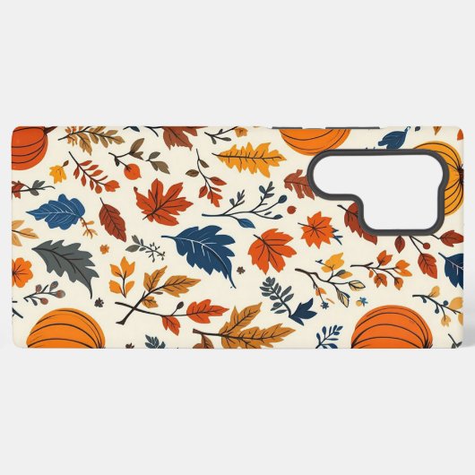 Cozy Autumnal Phone Case Samsung Galaxyケース (裏面横)