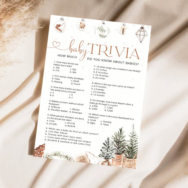 Cozy Baby Trivia Game (クリエイターアップロード済み)
