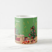 Cozy Bench Merry Christmas Mug コーヒーマグカップ (中央)