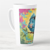 Cozy Bird Coffee Latte Mug  カフェラテマグ (左アングル)