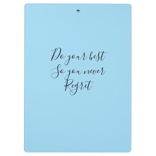 Cozy blue sky  クリップボード (裏面)