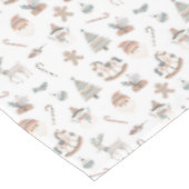 Cozy Boho Christmas テーブルクロス (アングル)