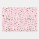 Cozy Boho Christmas ラッピングペーパーシート (正面3)