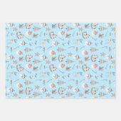 Cozy Boho Christmas ラッピングペーパーシート (正面2)