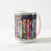 Cozy Book Lover Gift コーヒーマグカップ (正面右)