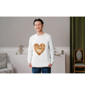 Cozy Book Lover Heart | Reading Aesthetic Design f Tシャツ