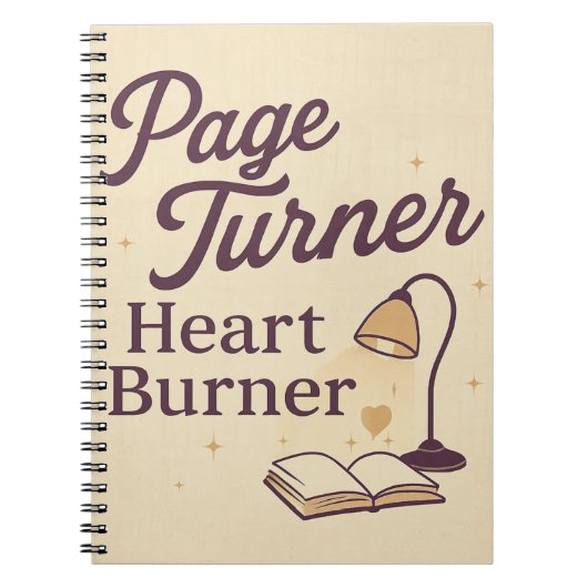 Cozy Book Lover & Mindfulness Notebook ノートブック (正面)