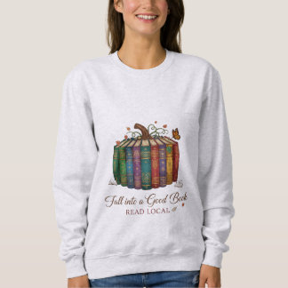 Cozy Book Lover Sweatshirt - Woman Sweatshirt, スウェットシャツ