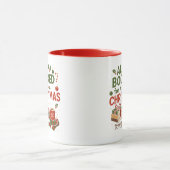 Cozy Booked for Christmas Red Green for Readers マグカップ (中央)